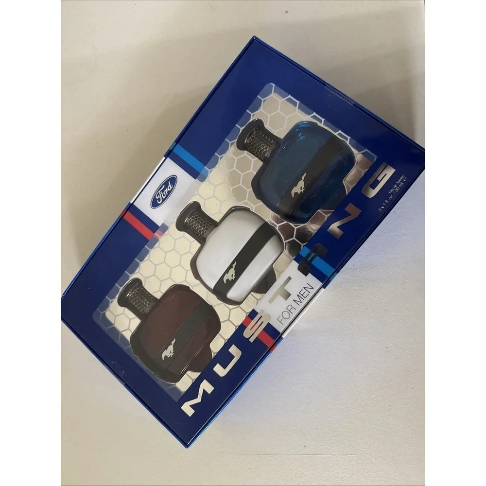 Vintage Mustang for Men 3-Piece Eau de Toilette Coffret / Variety Gift Set